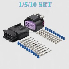 Kit de enchufe conector faro sensor pedal macho/hembra Delphi GT150 10 pines/vía