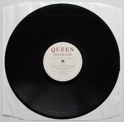 Queen Innuendo UK 1st Press 1991 Vinyl LP Album Parlophone Record