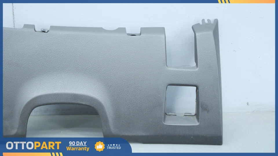 2002 - 2005 FORD THUNDERBIRD painel inferior joelho apoio acabamento almofada cinza - Imagem 3 de 4