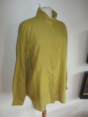 dark yellow blouse