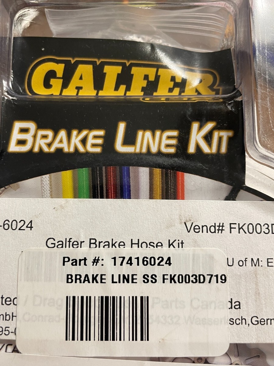 NEW KAWASAKI 09-12 ZX 6R STAINLESS BRAIDED REAR BRAKE LINE