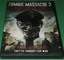 ZOMBIE MASSACRE 2 DVD 2015 Indie Action Horror HTF B-Film Dead Nazi Reich