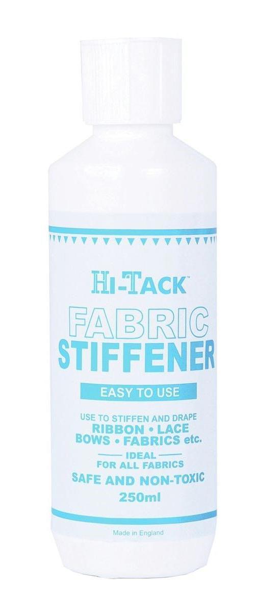 Hi-Tack Sfilaccia Rinforzo di Tessuto Colla 250 ML per Tutti Tessuti. Perfetto