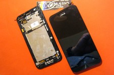 DISPLAY TOUCH SCREEN CORNICE ASUS ZENFONE 2 LASER ZE500KL FRAME COVER z00ed Nero