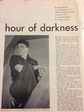 Burt Lancaster, Three Page Vintage Clipping