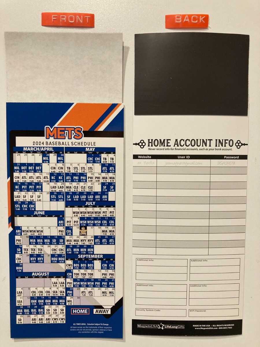 mlb-new-york-mets-2024-magnet-schedule-9-x-3-1-2-teams-dates-times-new-ebay