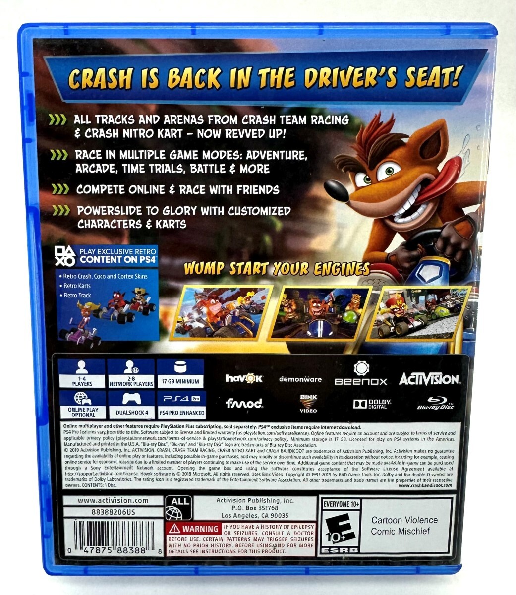 CTRSony PlayStation 4 PS4(HE1041399)用クラッシュチームレーシングニトロ燃料 General Maintenance & Diagnostics Ltd