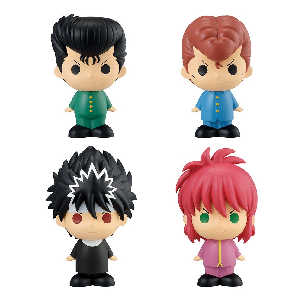 Ichiban Kuji Yu Yu Hakusho E Prize SOFVICchu Complete Set of 4