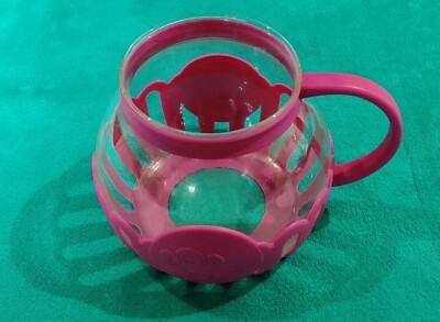 Ecolution Micro-Pop 3 Quart Mikrowelle Popcorn Popper Glas Rosa ohne Deckel