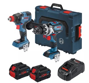 Bosch Blue 18v 2 Piece 2 X 8 0ah Cordless Procore18v Combo Kit Ebay