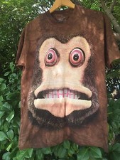 NEW The Mountain Big Face Cymbal Monkey Kids T-Shirt 100 Cotton--Clearance