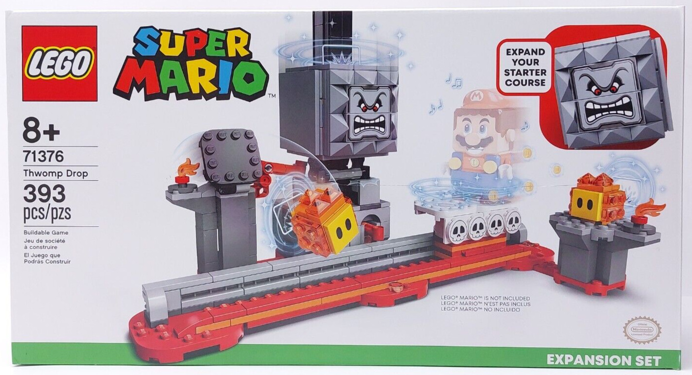 Lego Super Mario Thwomp Drop 71376 NEW