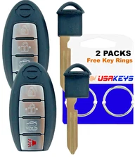 2 For 2013 2014 2015 Nissan Altima Remote Car Keyless Entry Key Fob