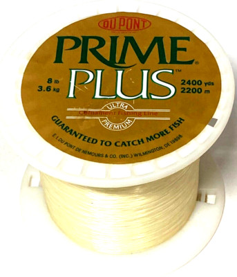 Du Pont Prime Plus 8lb  Ultra Premium 2,400-Yard Cofilament PKS-Service Spool