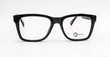 Modern Optical Instigate Black Tortoise Eyeglasses Frames 54-19-145