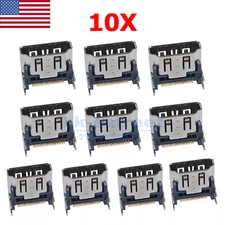 10PCS OEM HDMI Port Connector Socket Replacement For Sony PlayStation 5 PS5 USA
