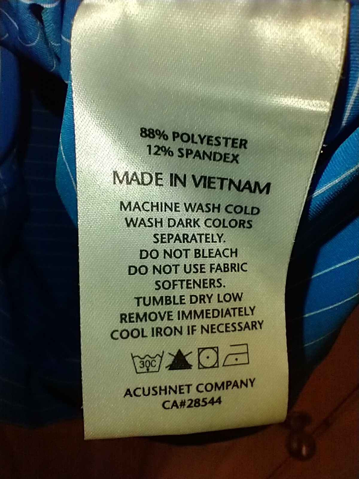 Footjoy FJ Striped Short Sleeve Golf Polo Shirt Men's sz Medium