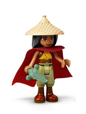 LEGO Disney - Raya mit Umhang - Minifigur Figur Drache Herzpalast Tuk Tuk 43181