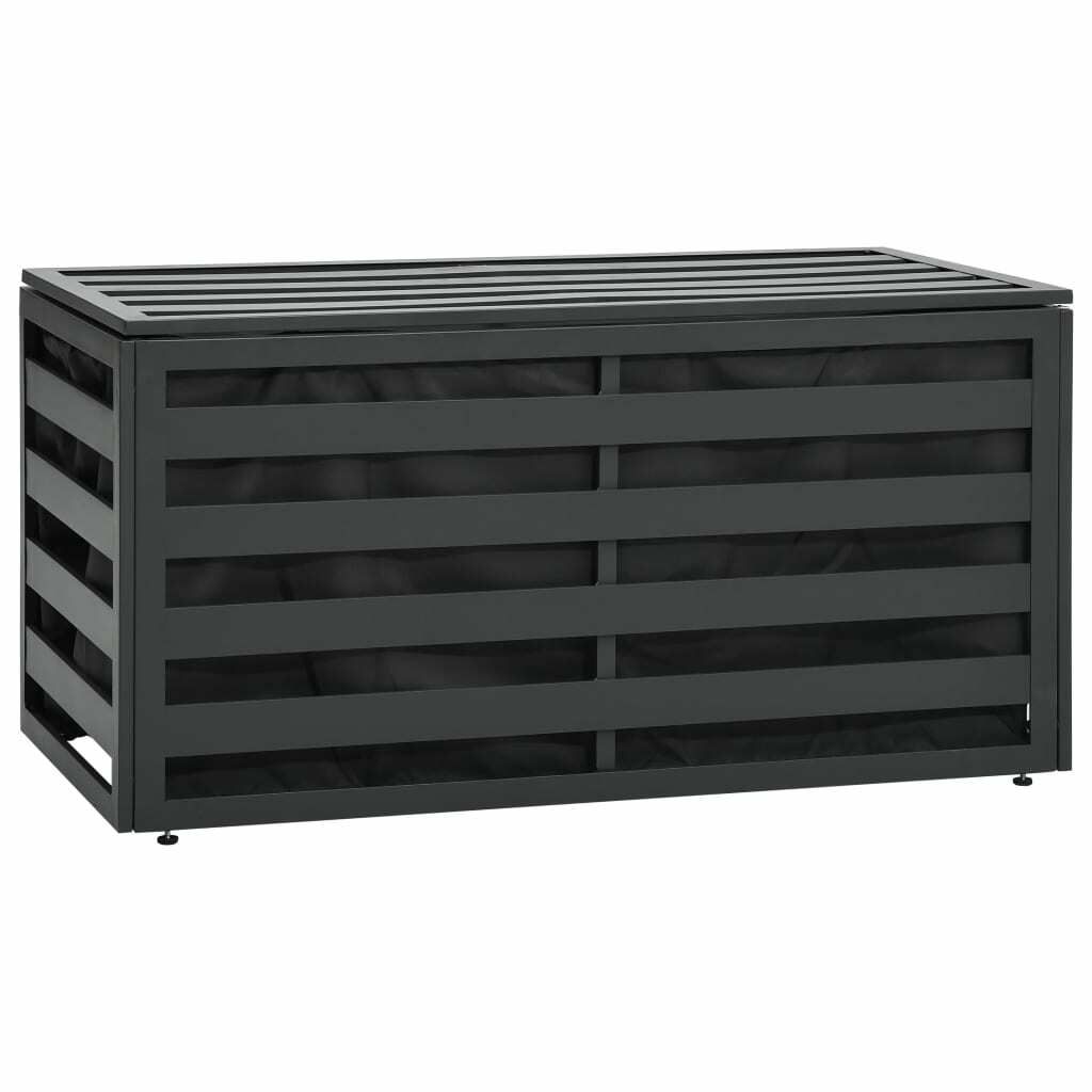 Extra Large Outdoor Garden Storage Box Aluminium Utility Chest Patio