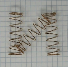 Baritone Euphonium Valve Springs, Bottom Action, Fits Many, Set of 3