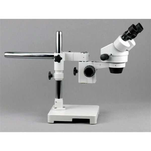 AmScope 7X-45X Stereo Zoom Microscopio Su Boom Stand + 80 - Foto 7