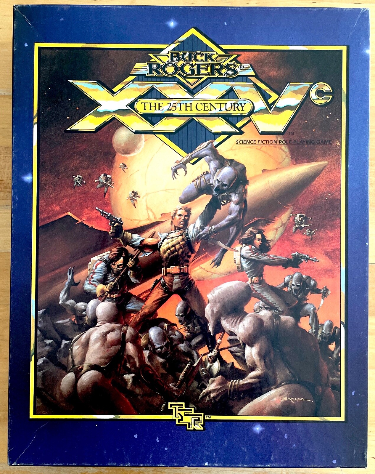 Buck Rogers XXVc TSR cadeau idéal pour collectionneur de jeux de rôle nostalgiques