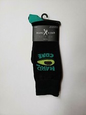 AVOCADO HARD CORE Gray SOCKS Mark Echo MENS SHOE Sz 6-12 FUN Gift NWT