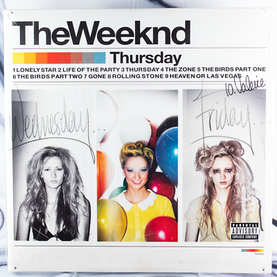 THE WEEKND THURSDAY VINYL LP Sealed New Reissue 12