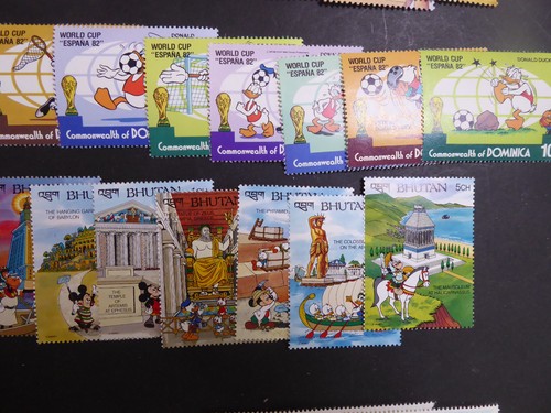 Disney, Sortiment mit 178 Marken, meist **/MNH, nur Kurzsätze, keine kpl. Ausg. - Bild 12 von 14