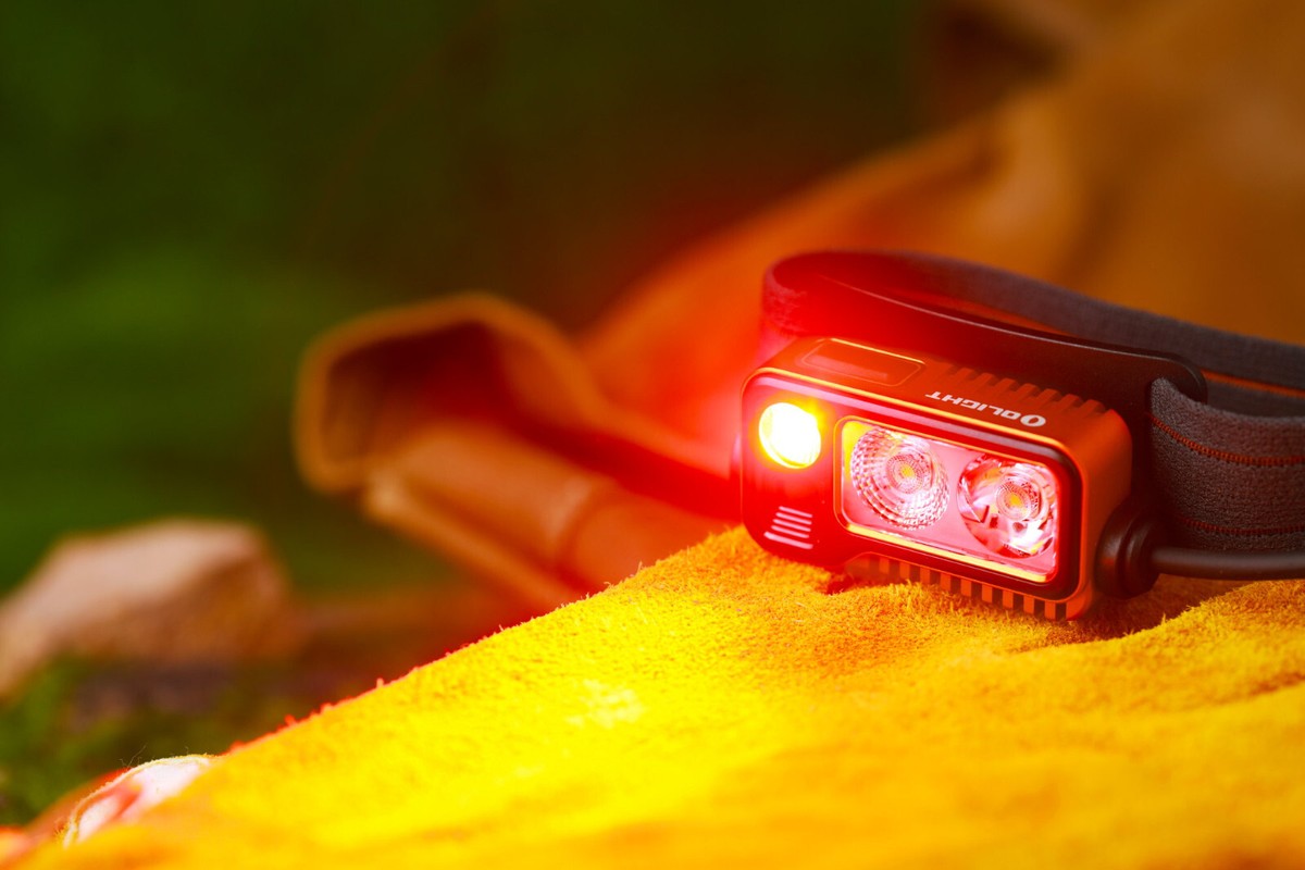 Olight Array 2 Pro Orange High Performance Waterproof Headlamp