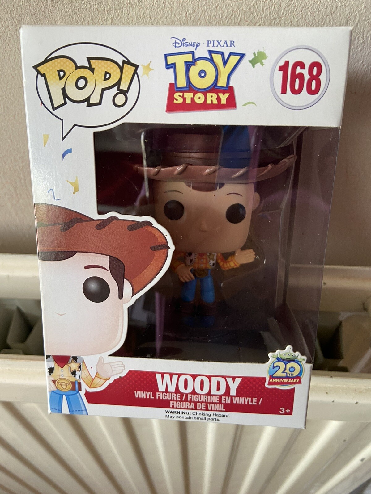 Woody Funko Pop! Figura De Vinilo De Disney Toy Story 20 Aniversario #168