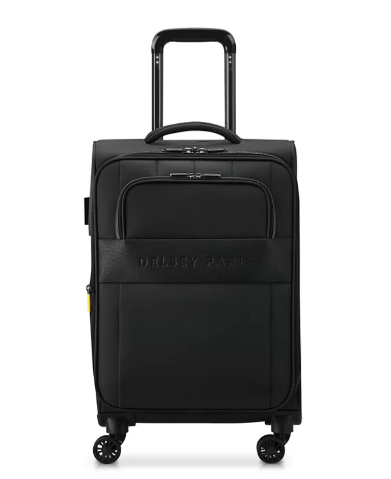Delsey Paris Tour Air Expandable 20" Spinner Carry-on Black