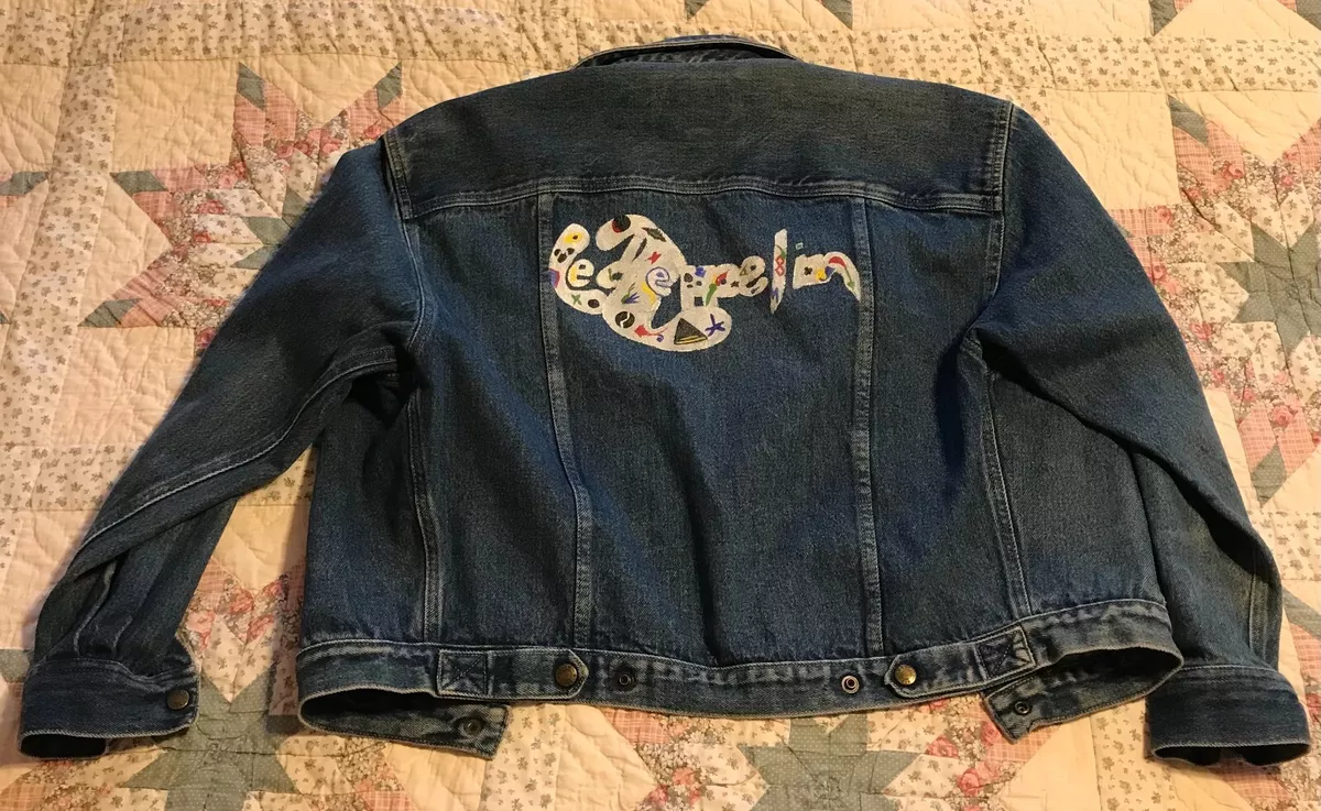 Led zeppelin store jean jacket