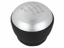 Schaltknauf Knauf in Schwarz / Alu 6-Gang für Hyundai i30 ix35 Tucson Elantra