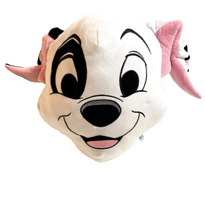 Disney Patches Plush Pillow 101 Dalmatians Dog Head One Hundred and One 37cm/15 