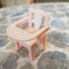 Collectible Renwal Dollhouse Miniature Potty Chair Pink Plastic Vintage 1:12