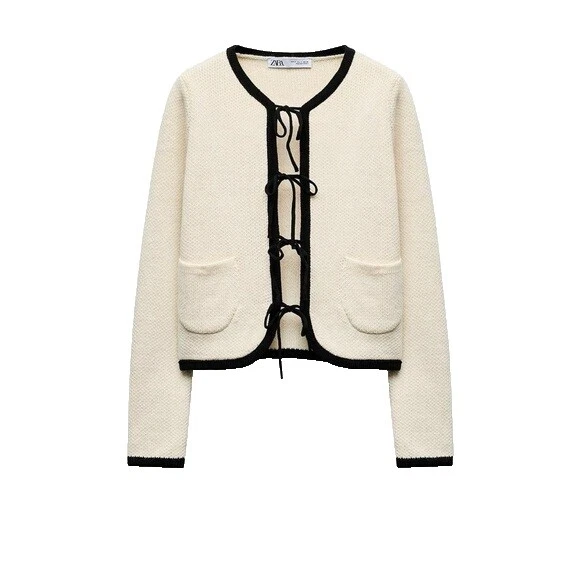 Suéteres para mujer sólido algodón Zara