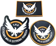 UBISOFT Tom Clancy's The Division 2: SHD Agent Patches Set of 3 - NEW & RARE