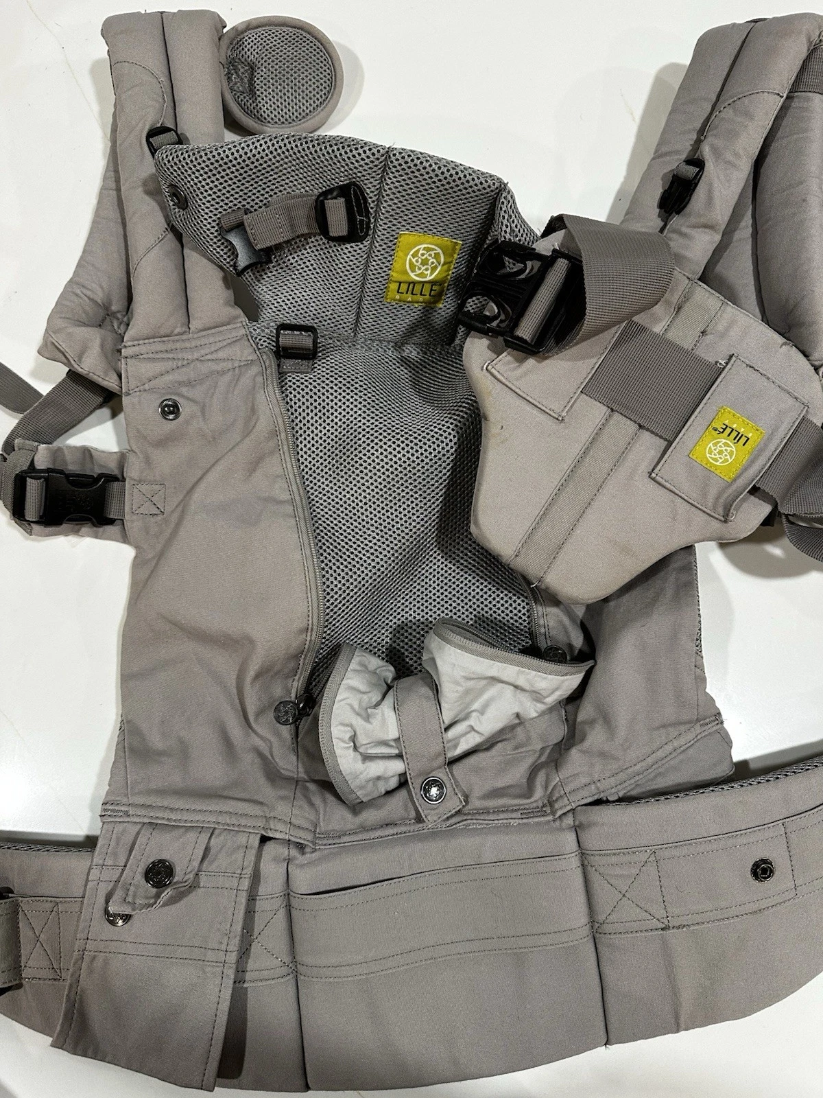 LILLEbaby 6-in-1 All Seasons Baby Carrier in Stone