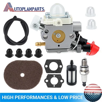 4144 120 0608 Carburetor Carb Fits For Stihl FS40 FS40C FS50 FS50C FS56 FS56C - Image 1 of 4