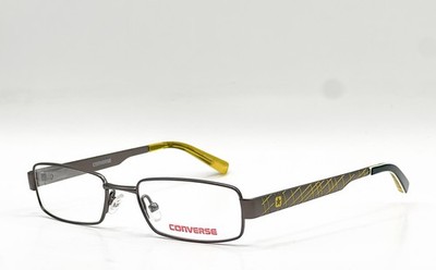 NEW CONVERSE ZAP GUNMETAL AUTHENTIC EYEGLASSES 47-17