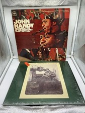 JOHN HANDY Vinyl Lot of 2 HARD WORK & RECORDED LIVE @ THE MONTEREY JAZZ FESTIVAL