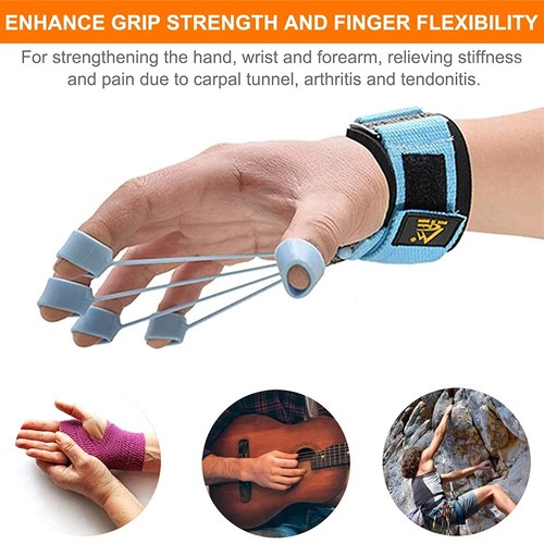 Finger Strengthener Hand Grip Strength Trainer Finger Extension Stretcher Exe... - Picture 6 of 7