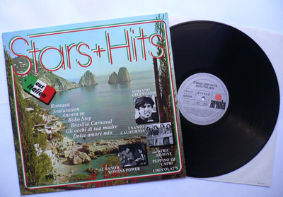 STARS + HITS (AUS ITALIEN)  VINYL, LP- ADRIANO CELENTANO, AL BANO & ROMINA POWER