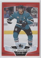 2019-20 O-Pee-Chee Wrapper Redemption Red Blank Back Joe Pavelski #121 0c3