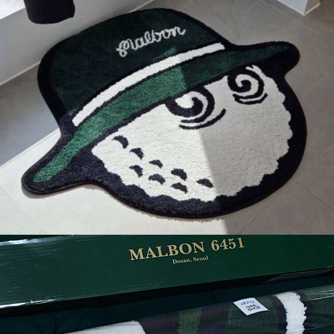 MALBON Golf Genuine Bucket Rug Carpet Limited Edition Rug Carpet