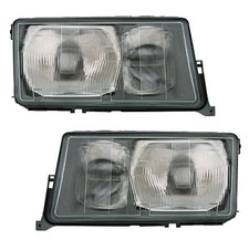 Scheinwerfer Set für Mercedes W201 190 1983-1993 Halogen H3 H4 Streuscheibe Scheinwerfer Set für Mercedes W201 190 1983-1993 Halogen H3 H4 Streuscheibe