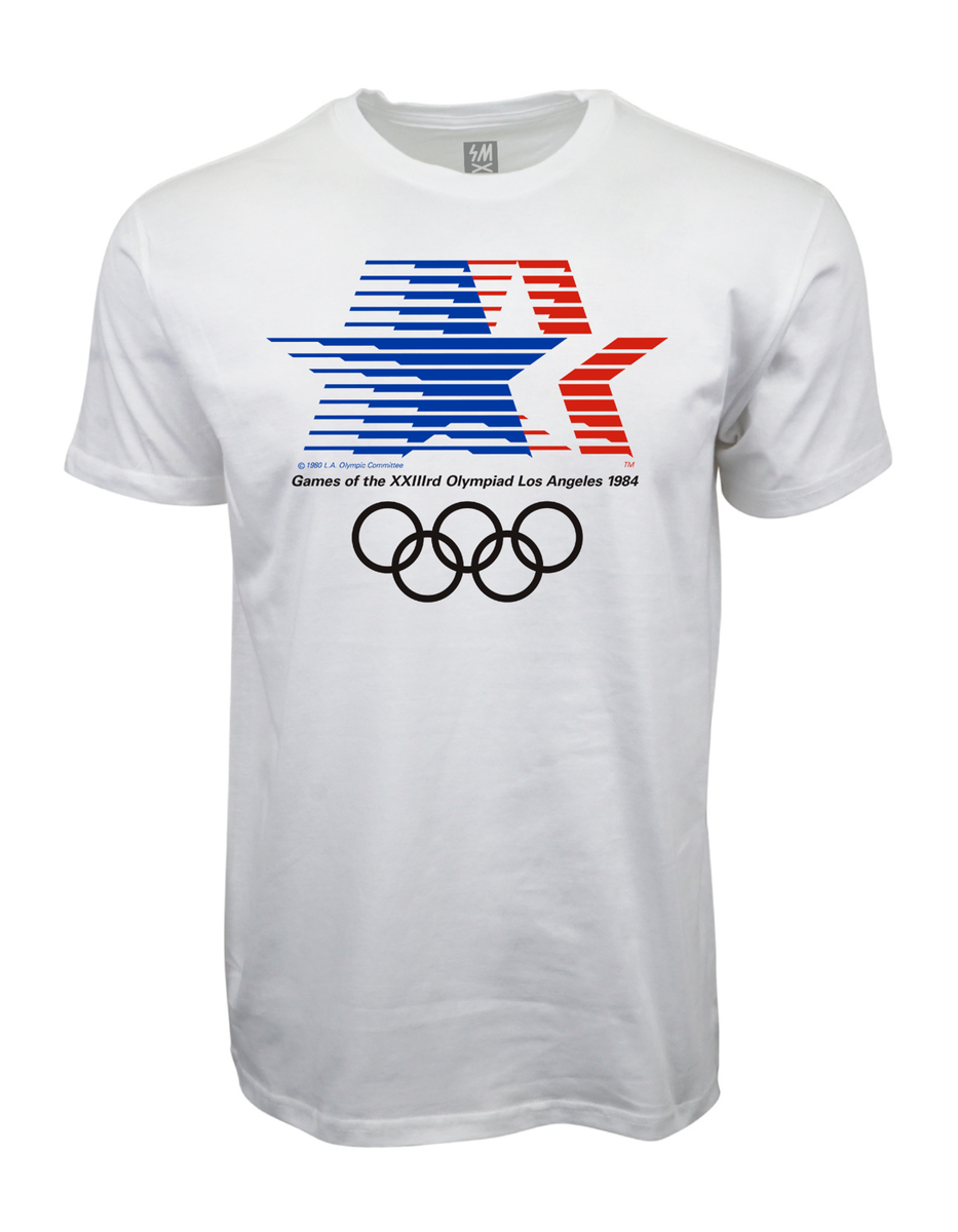 1984 Los Angeles Vintage Inspired Summer Games Graphic T shirt | eBay