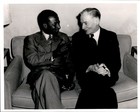 RH2 2nd Gen Photo TOGOLESE PRIME MINISTER SYLVANUS E. OLYMPIO & HENRY LAURENTIS — photo 1