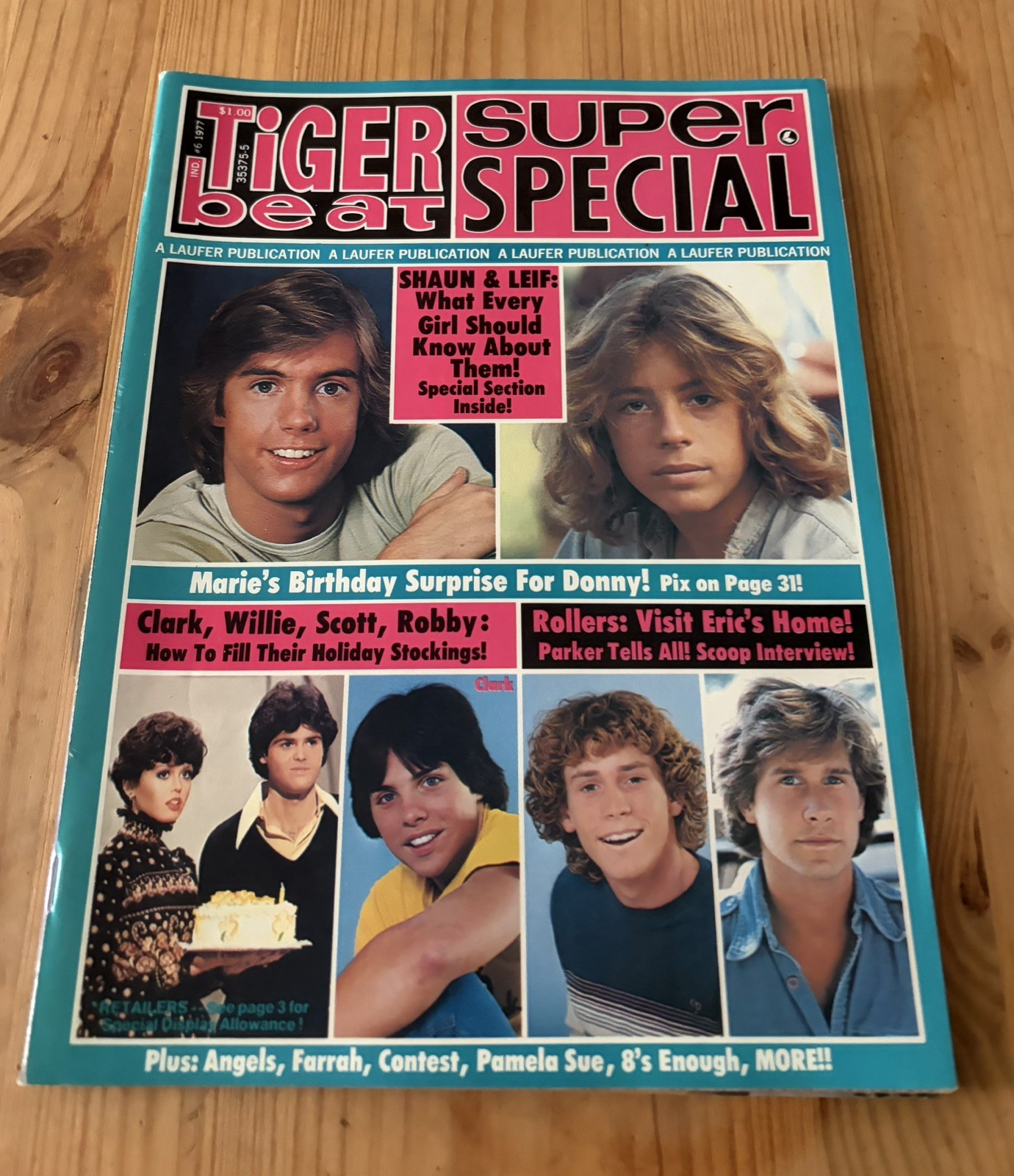Tiger Beat Super Special Magazine 1977 Early Star Wars Sylvester Stallone Ads